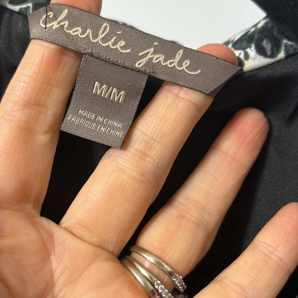 Charlie Jade Snake Print Utility Style Jumpsuit S… - image 4